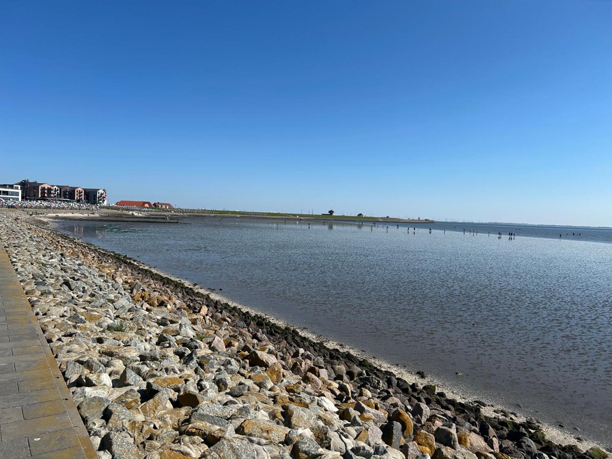 Ferienwohnung Ritthoff Perlebucht - Mit Strandkorb Am Meer Und Kostenloser Eintritt Ins Schwimmbad Busum Exterior photo